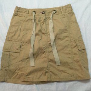 🍎🍎🍎 MERONA CARGO WOMENS SKIRT 100% COTTON SIZE 4 🍎🍎🍎